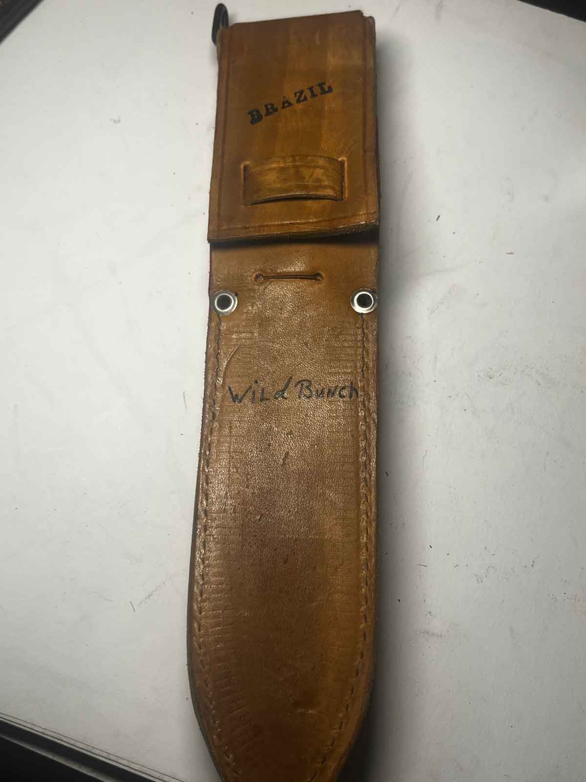 Vintage Garcia Jacques Survival Knife Brazil Hollow Handle with Sheath - Image 3
