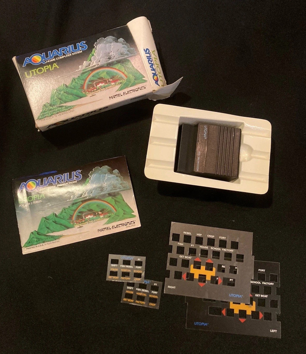 Utopia Aquarius Home Computer System Game Cartridge