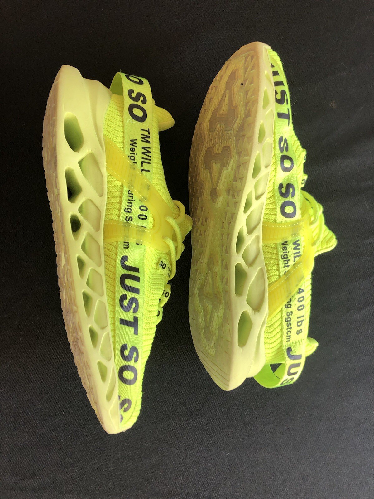 Neon Green Just So So Running Shoes - Image 2