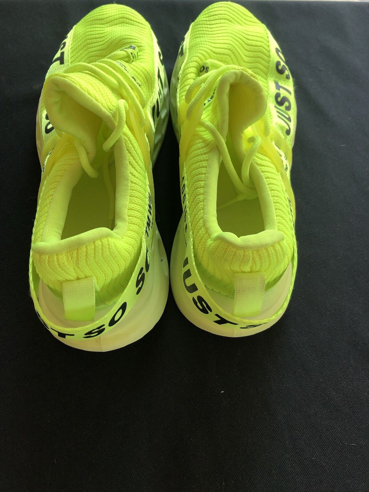 Neon Green Just So So Running Shoes - Image 4