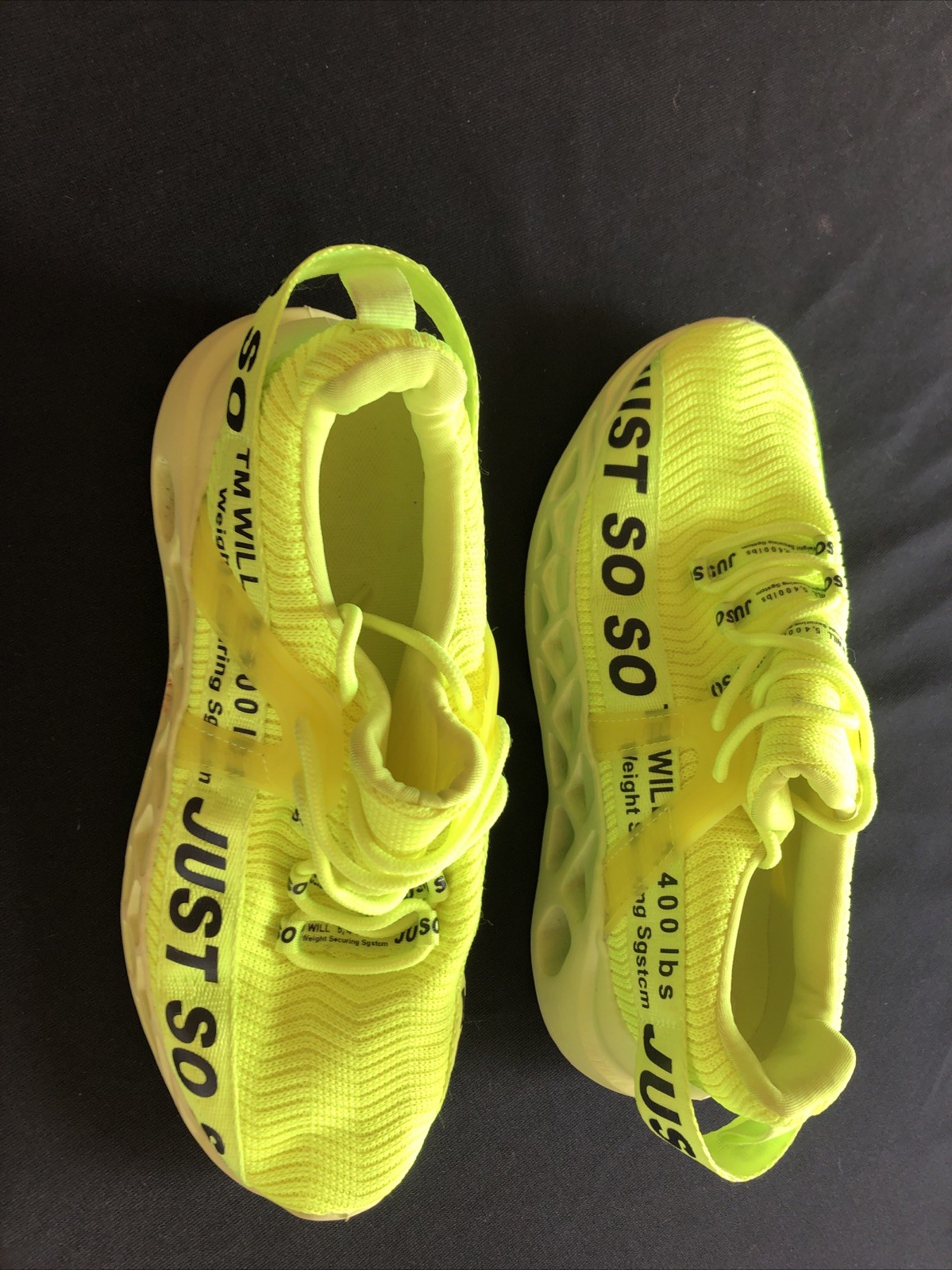 Neon Green Just So So Running Shoes - Image 5