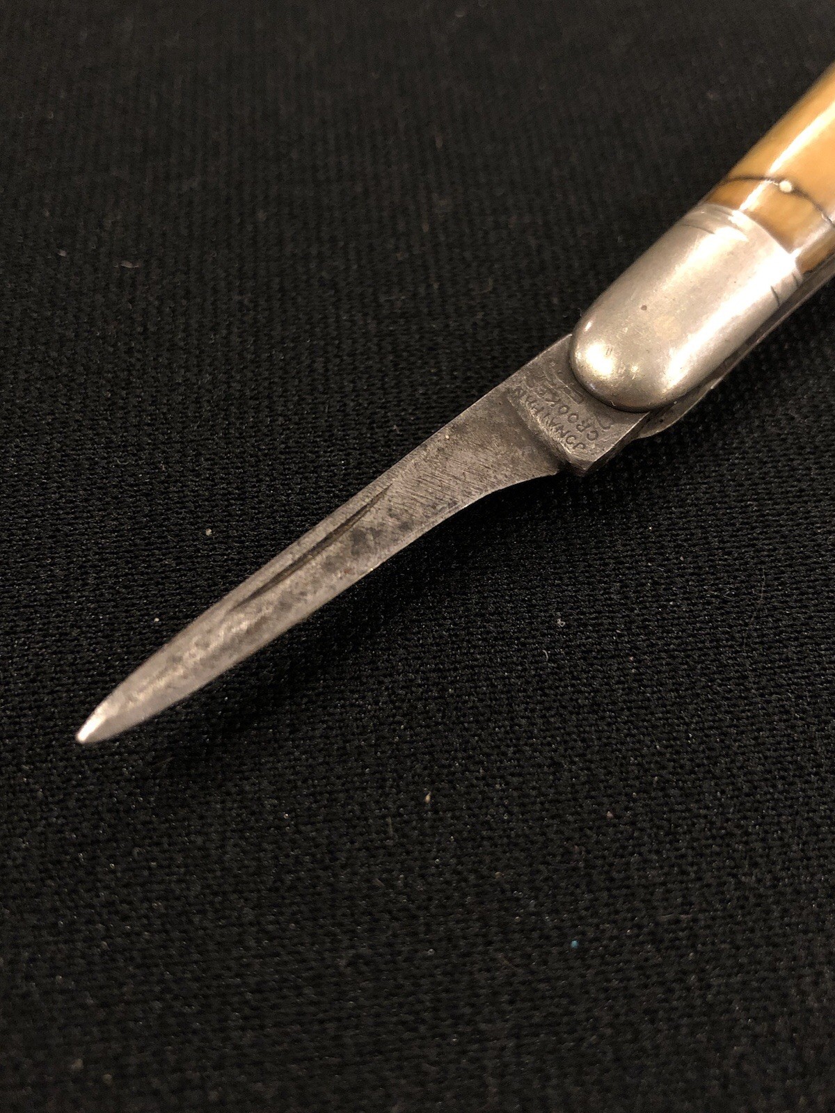 Vintage Jonathan Crookes 89 Sheffield Bone Handle Pen knife - Image 6