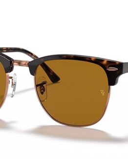Ray Ban 3016 Clubmaster Classic Havana Brown Lens Sunglasses