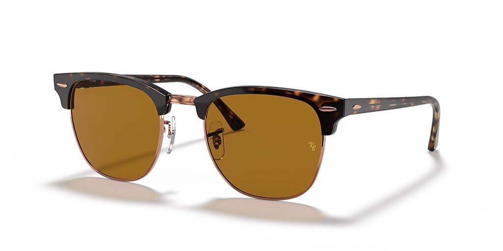 Ray Ban 3016 Clubmaster Classic Havana Brown Lens Sunglasses