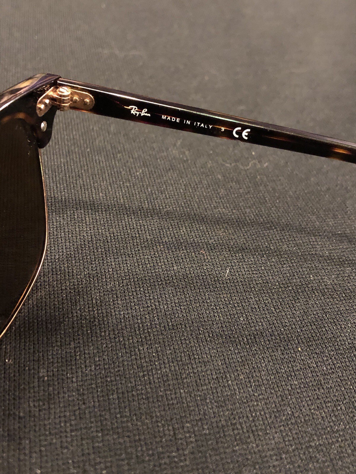 Ray Ban 3016 Clubmaster Classic Havana Brown Lens Sunglasses - Image 6