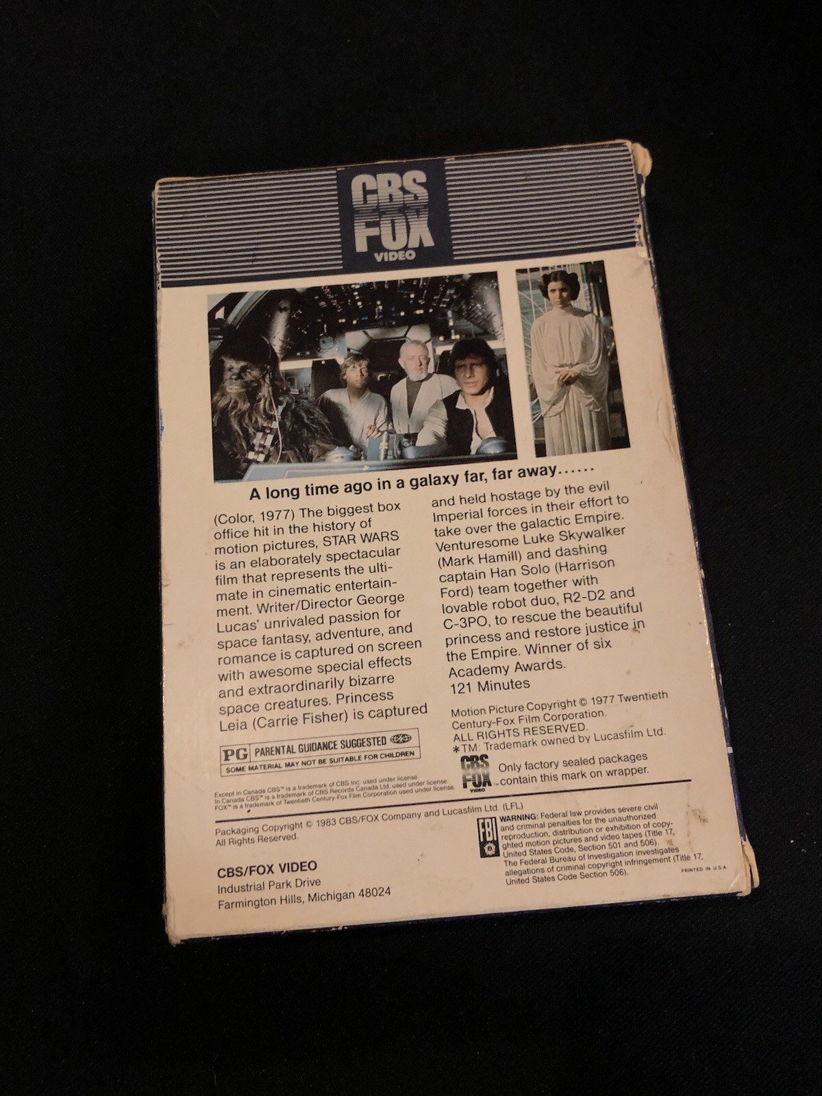 Original Star Wars Betamax Tape & Rewinder Untested - Image 7