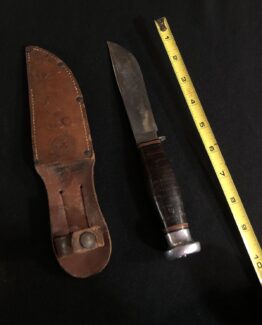 Ka-Bar Fixed Blade Fighting Knife And Sheath