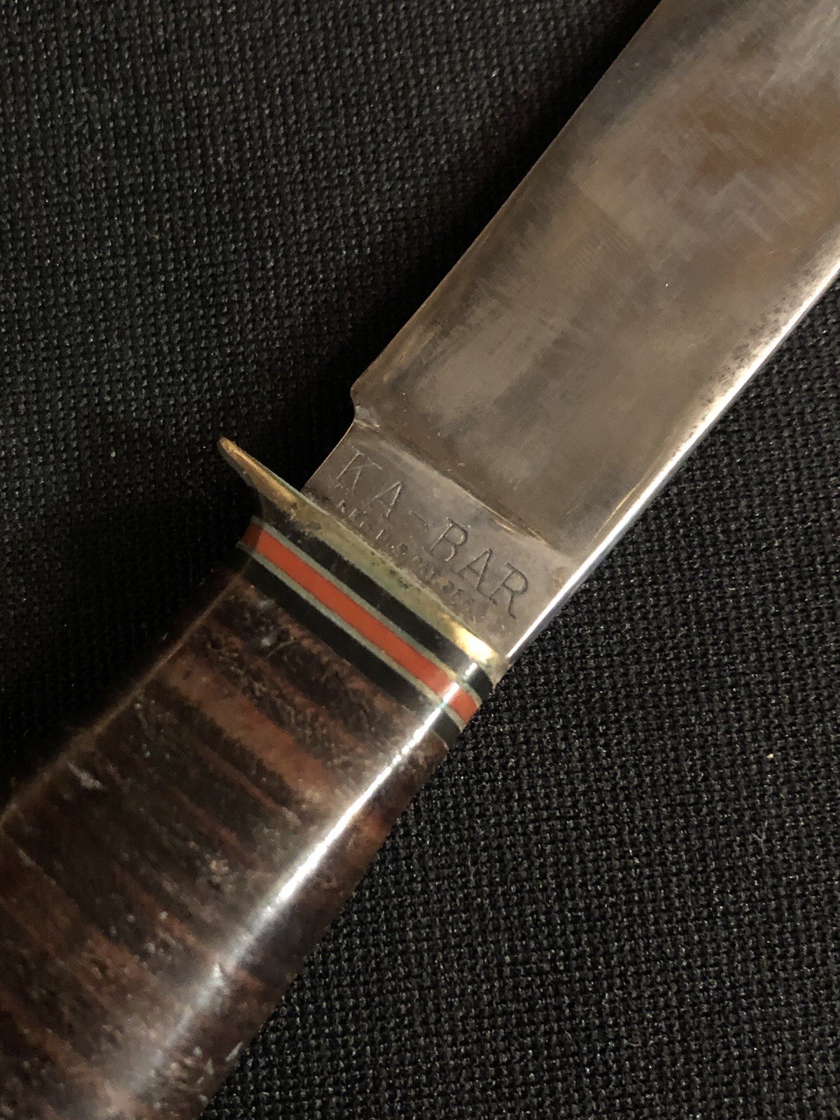 Ka-Bar Fixed Blade Fighting Knife And Sheath - Image 4