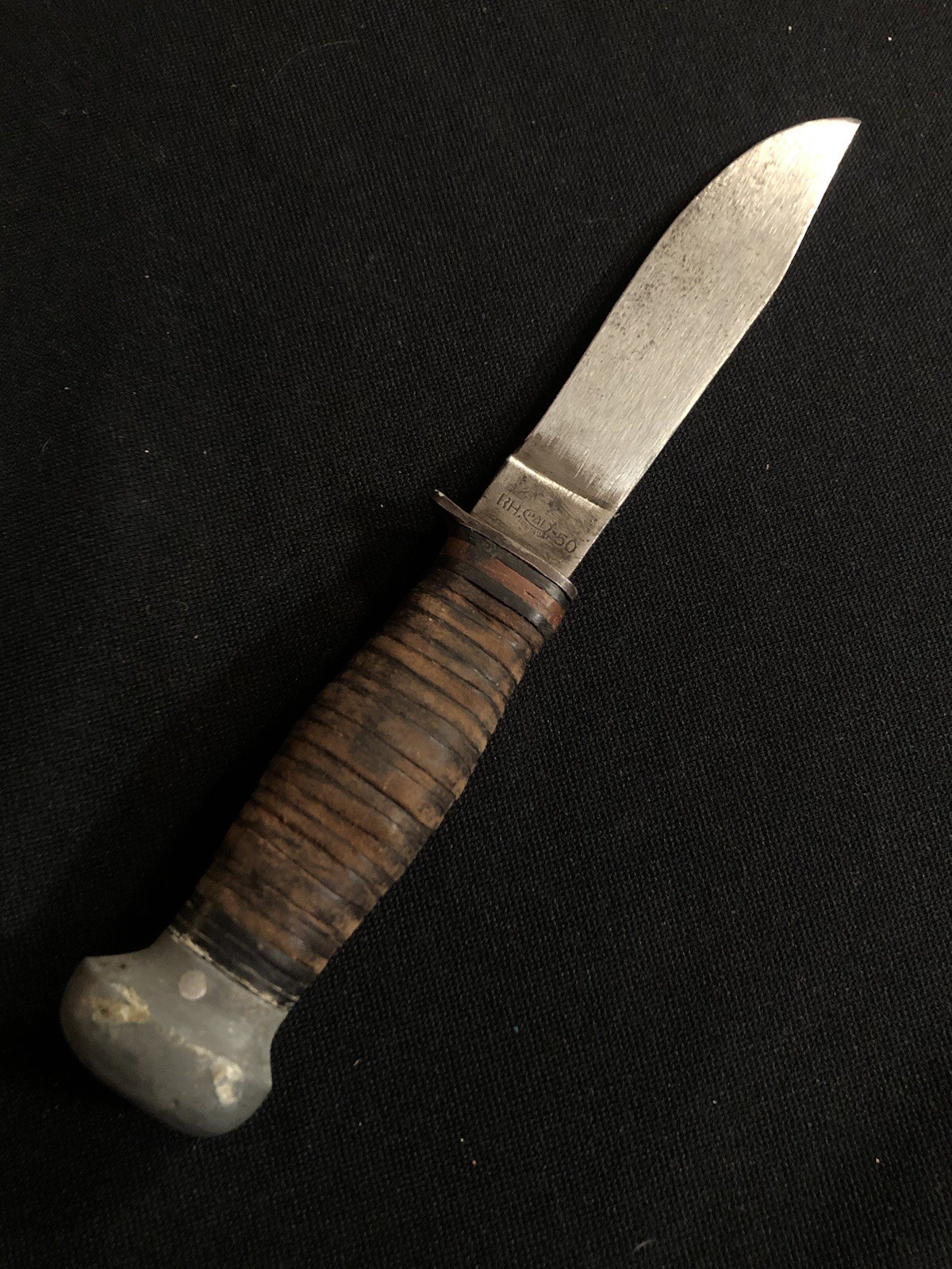 Vintage PAL USA RH 50 Fixed Blade Combat Knife - Image 4