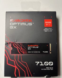 SanDisk Optimus GX 7100 500GB NVMe SSD – PCIe 4.0 x4 M.2 2280 – 6800MB/s