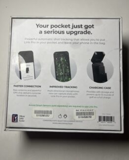 Arccos Link Pro Golf Shot Tracker with Charging Case – PGA Tour Official Game Tracker