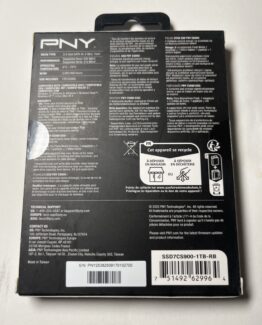 PNY CS900 1TB 2.5” SATA III SSD – 535MB/s Internal Solid State Drive